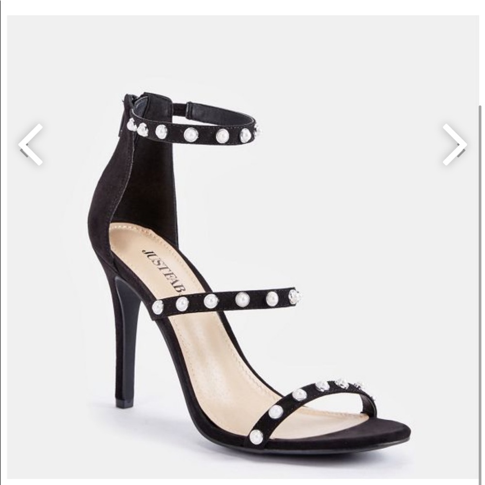 Black high heels
